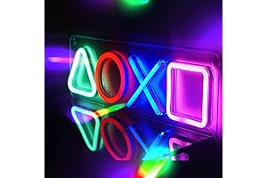 Custom Neon Playstation Light Icon