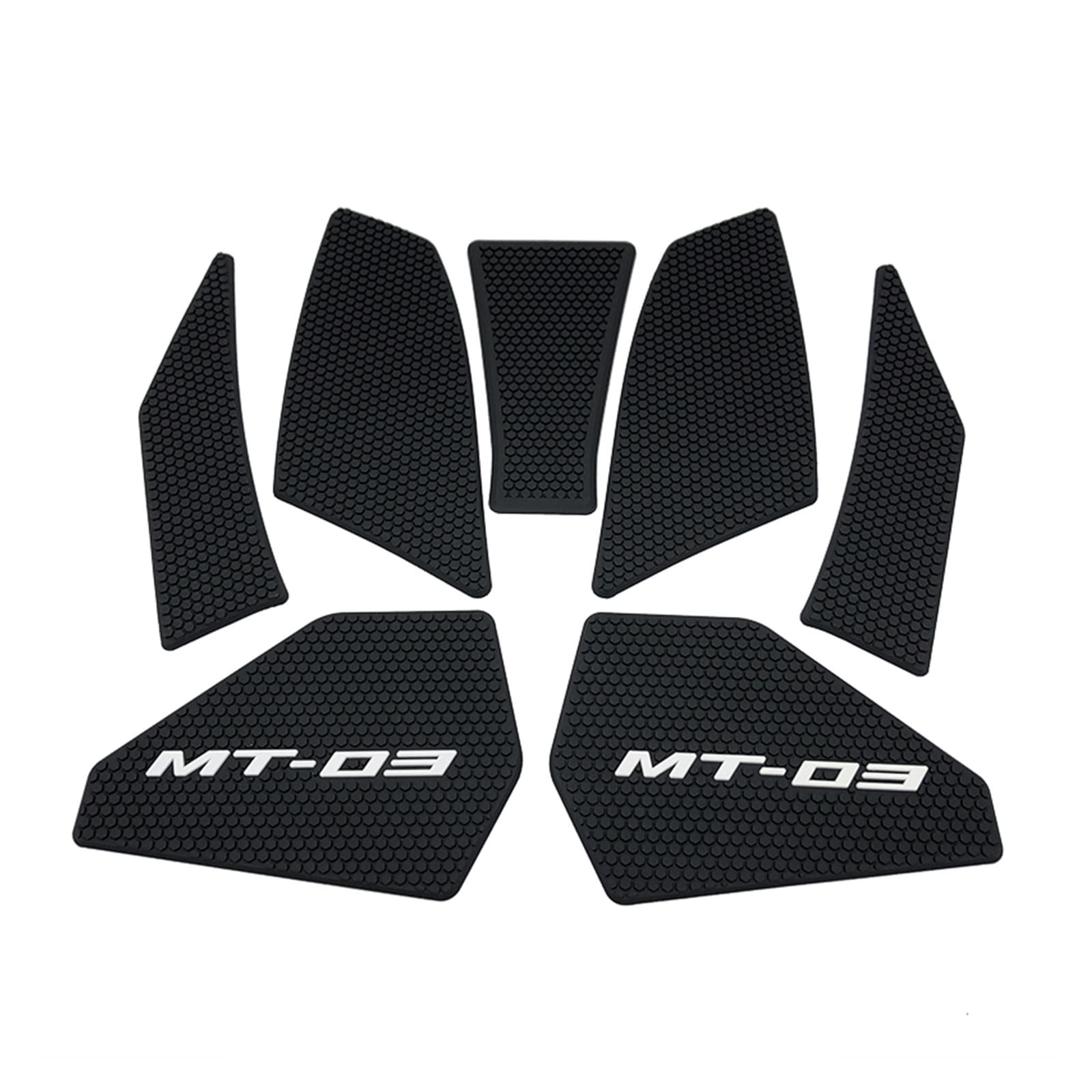 Grip réservoir MT03 antidérapant pour un meilleur contrôle moto