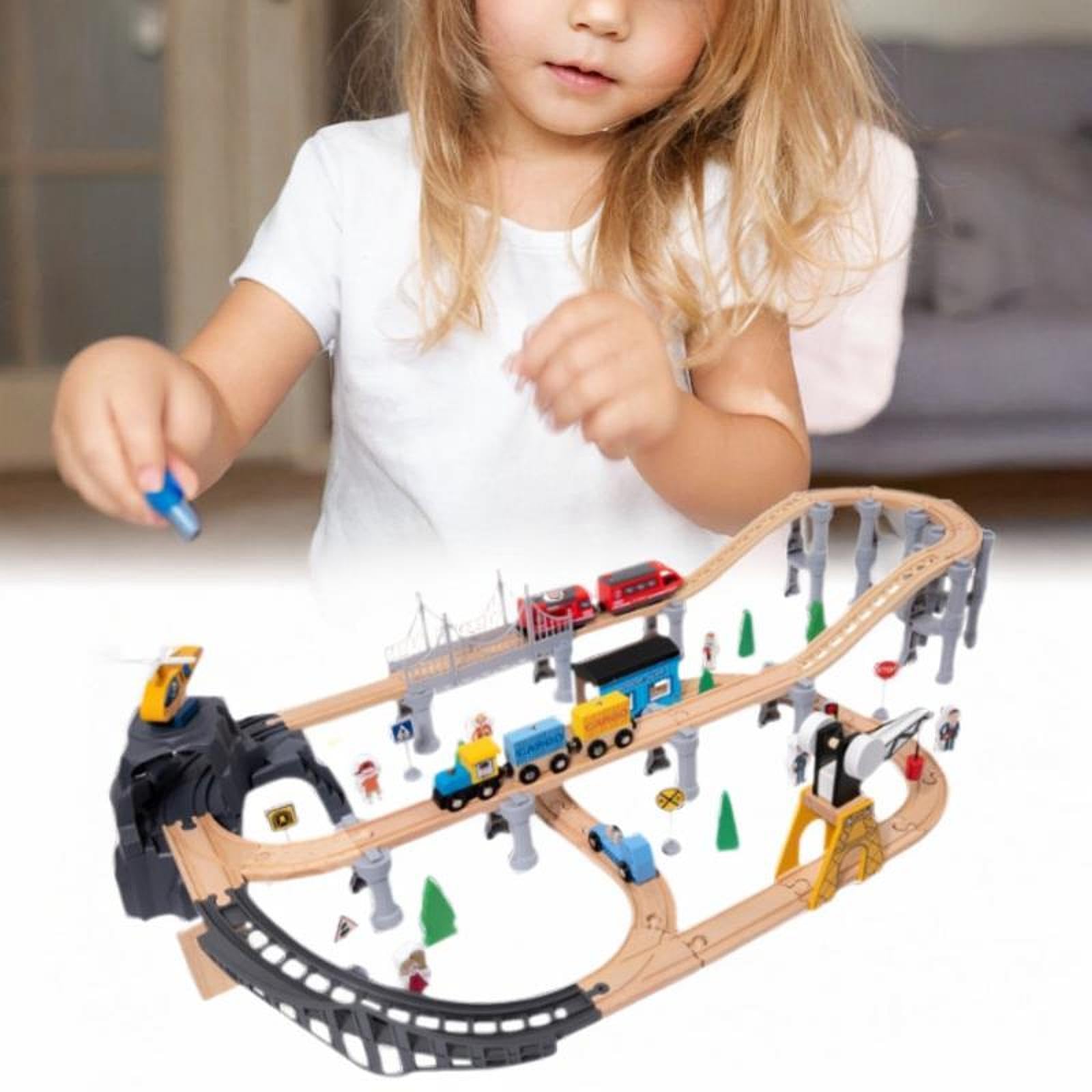 Modelleisenbahn Set, Lernspielzeug, Konstruktionsspielzeug für Mädchen
