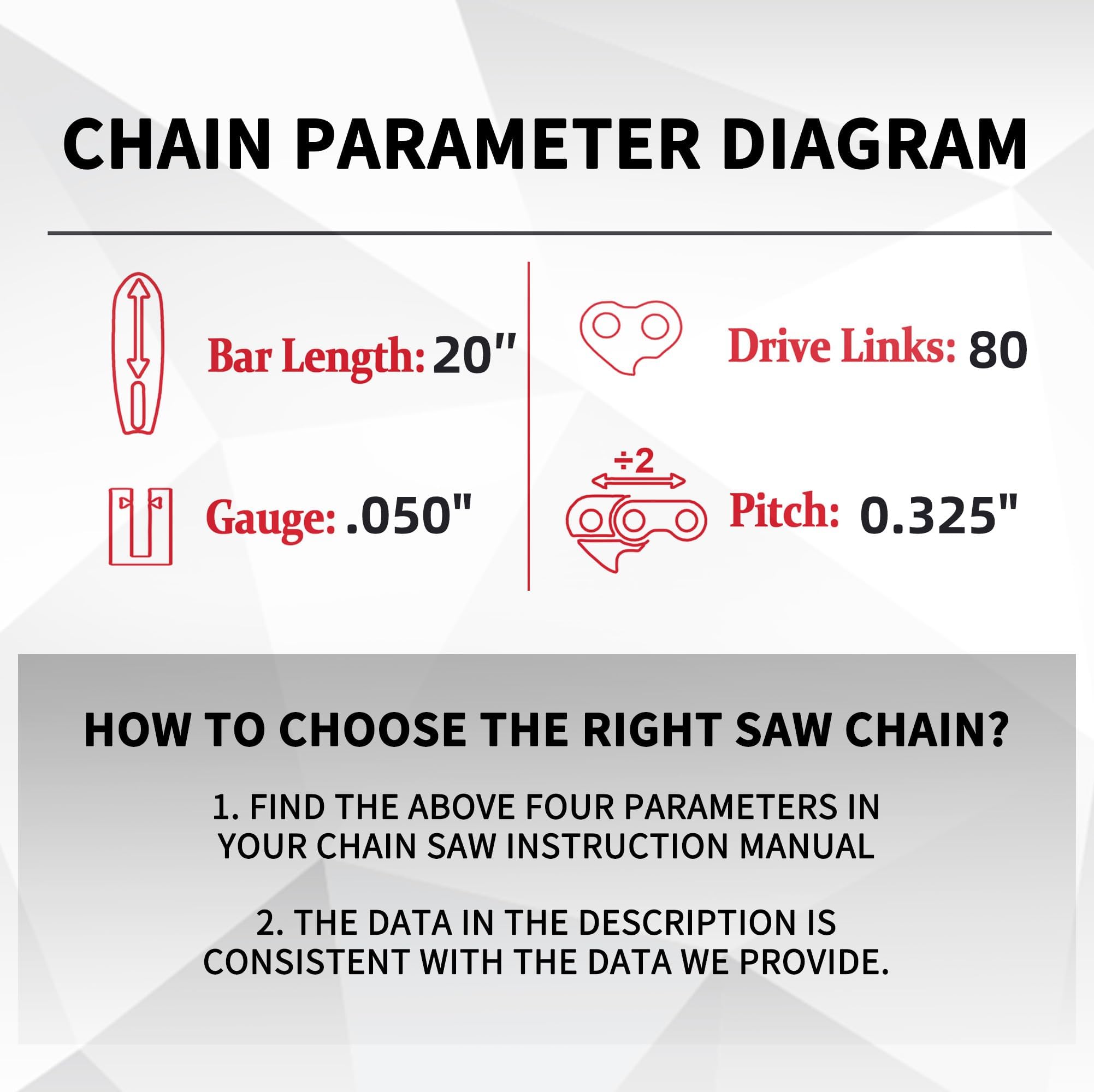 E & S Chain Saw Chains
