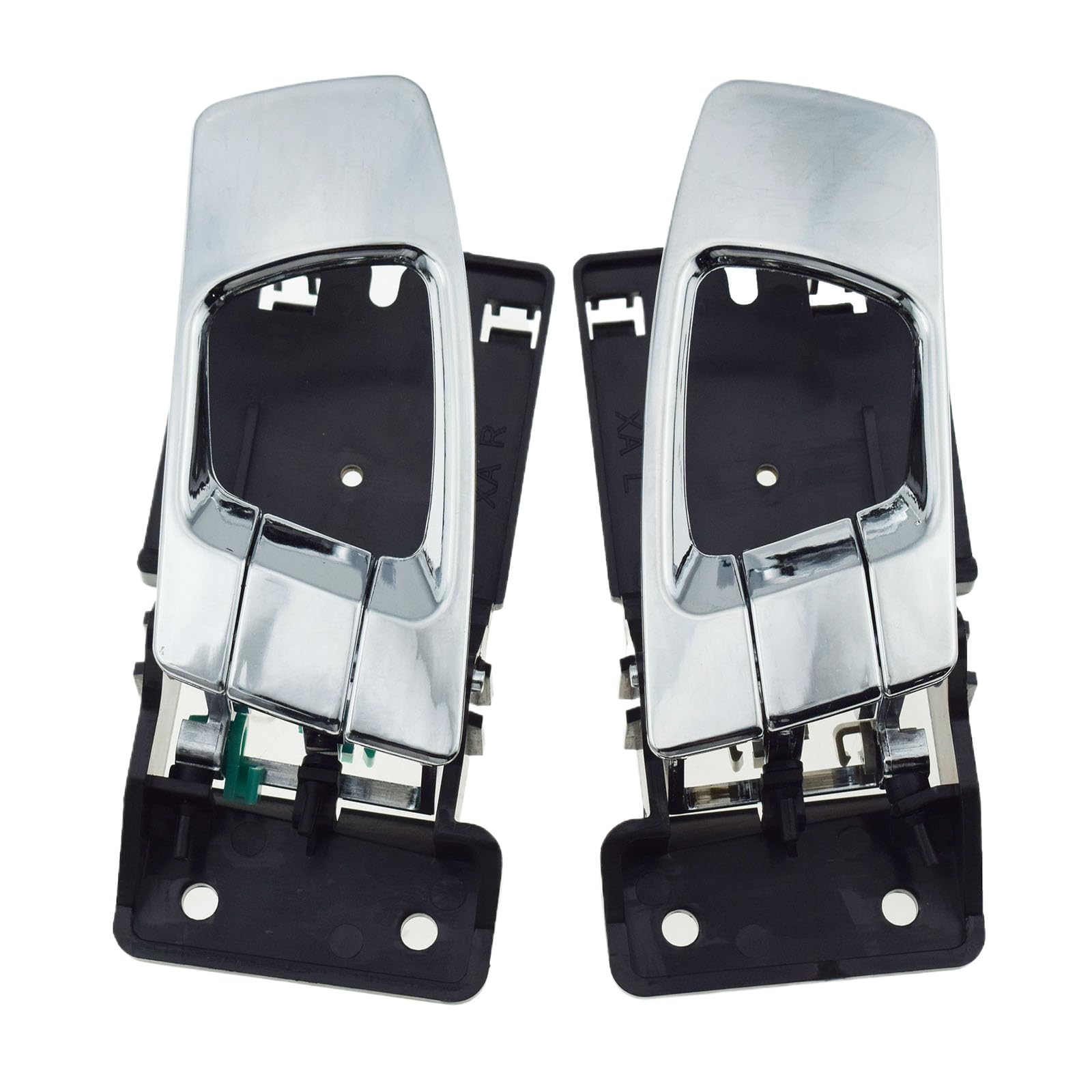 NNBjumzSU Interior Door Handle Left Right Compatible with Kia Carens Rondo Citra 2003 2004 2005 2006 0K2FA593304 0K2FA5833044(Pair LH RH)
