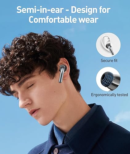 Miniatura 7 de Auriculares Bluetooth verdaderamente inalámbricos de reproducción de 60 horas con pantalla LED de alimentación con estuche de carga inalámbrica
