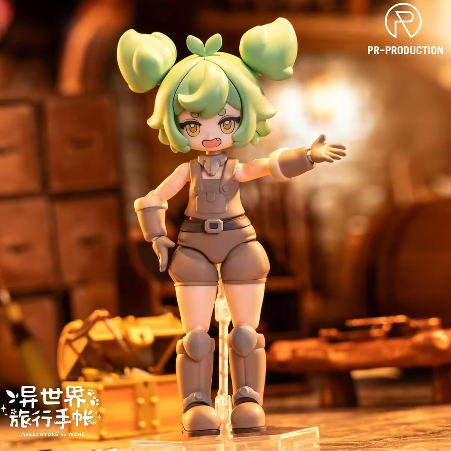 Model Kit - Isekai Ryoko No Techo Team Blacksmith Haley Smith - 5‘’,Classic Character,Collectible,Age 15 and Above