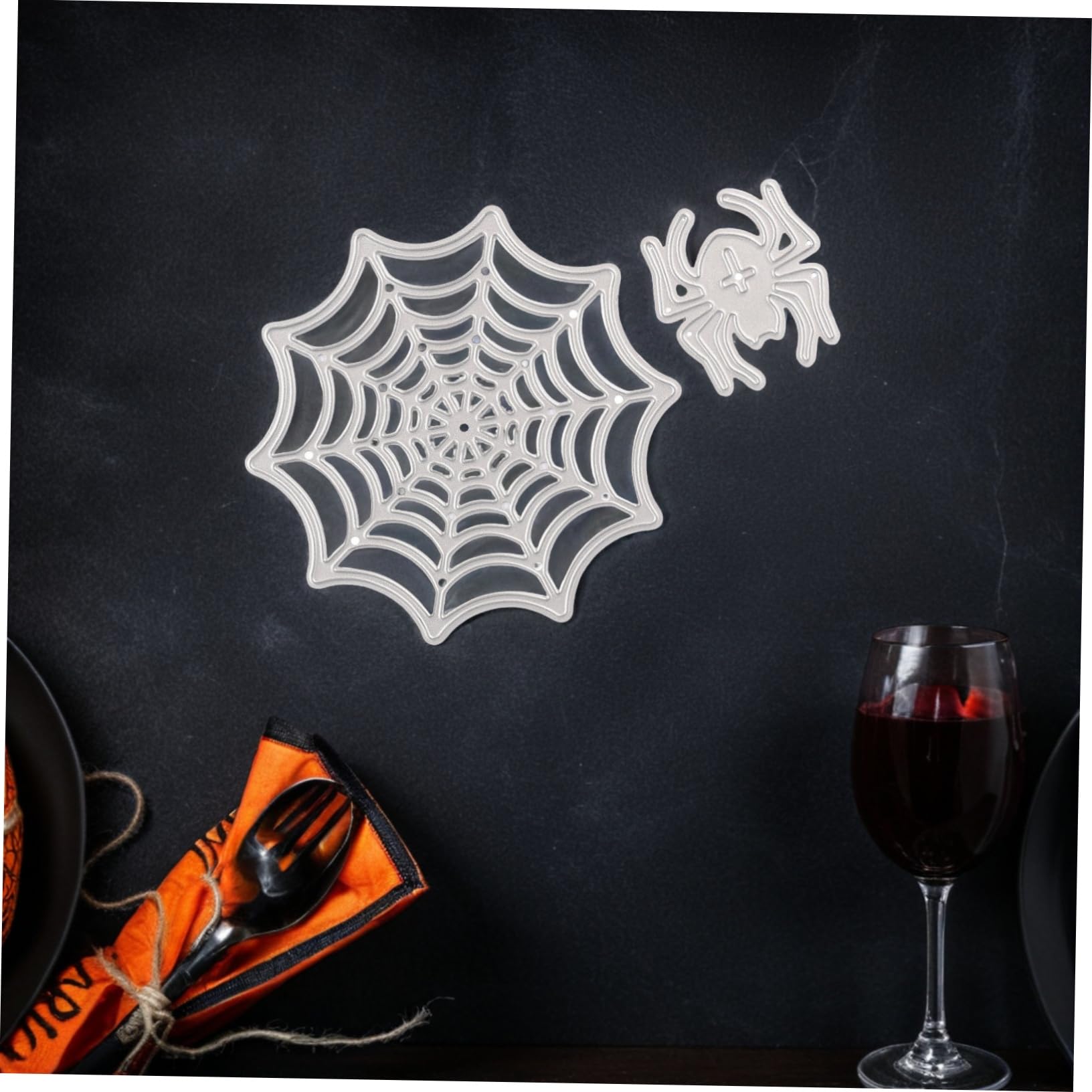 Operitacx Troqueles Metálicos de para Halloween Plantilla de Corte y Diy para Scrapbooking Adornos Decorativos para Álbumes y Marcos de Fotos
