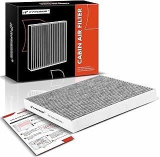 A-Premium Cabin Air Filter with Activated Carbon Compatible with Hyundai Sonata 2016-2019 & Kia Optima 2016-2020 Replace# 97133C1010, PC99206CP
