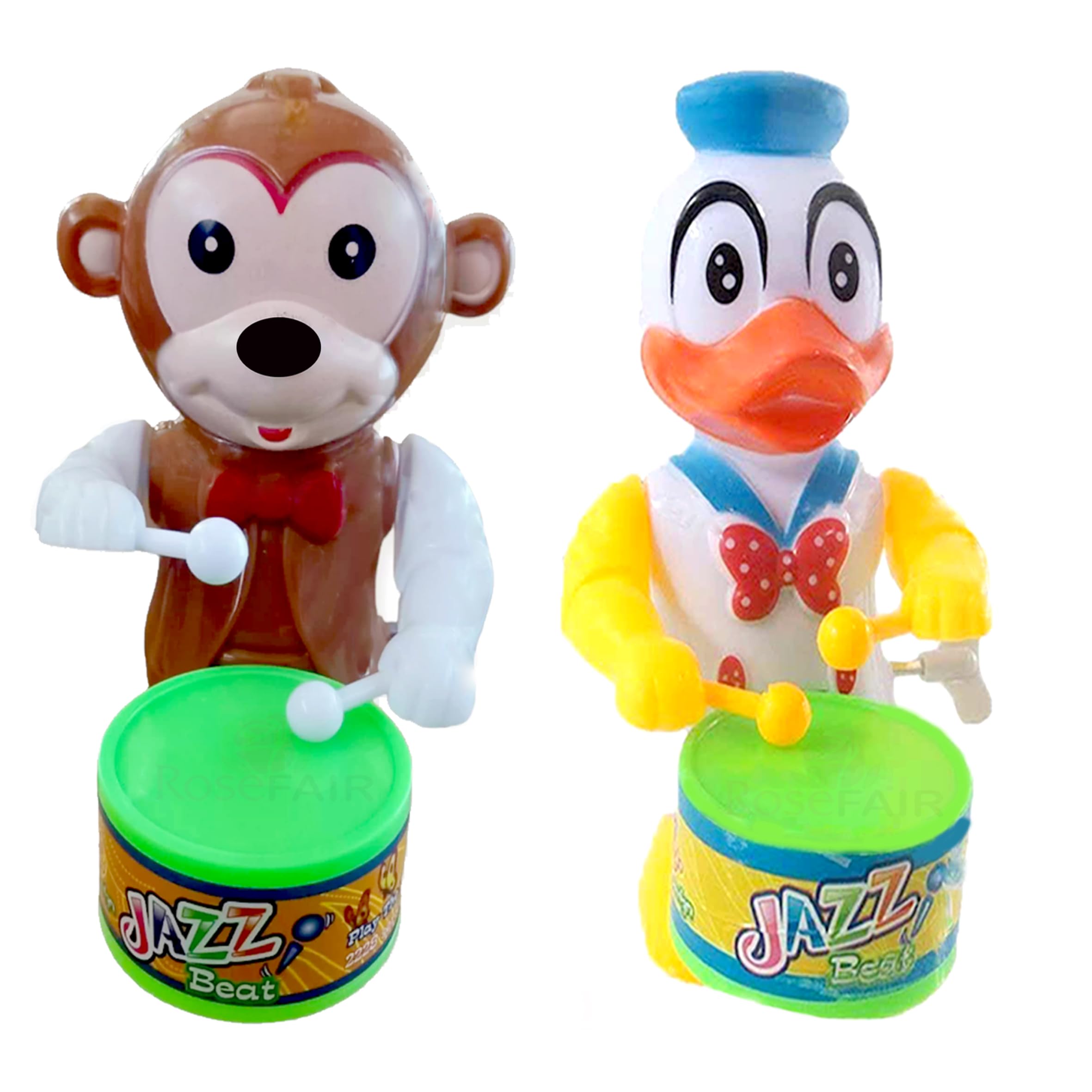 ROSEFAIR Musical Drummer Dancing Sound Toy for Babies, Educational Toddler Toy with Action Drum Baby Toys for Kids (Multi Design) Pack of 2 (B0C5NL6695) Amazon Price History, Amazon Price Tracker