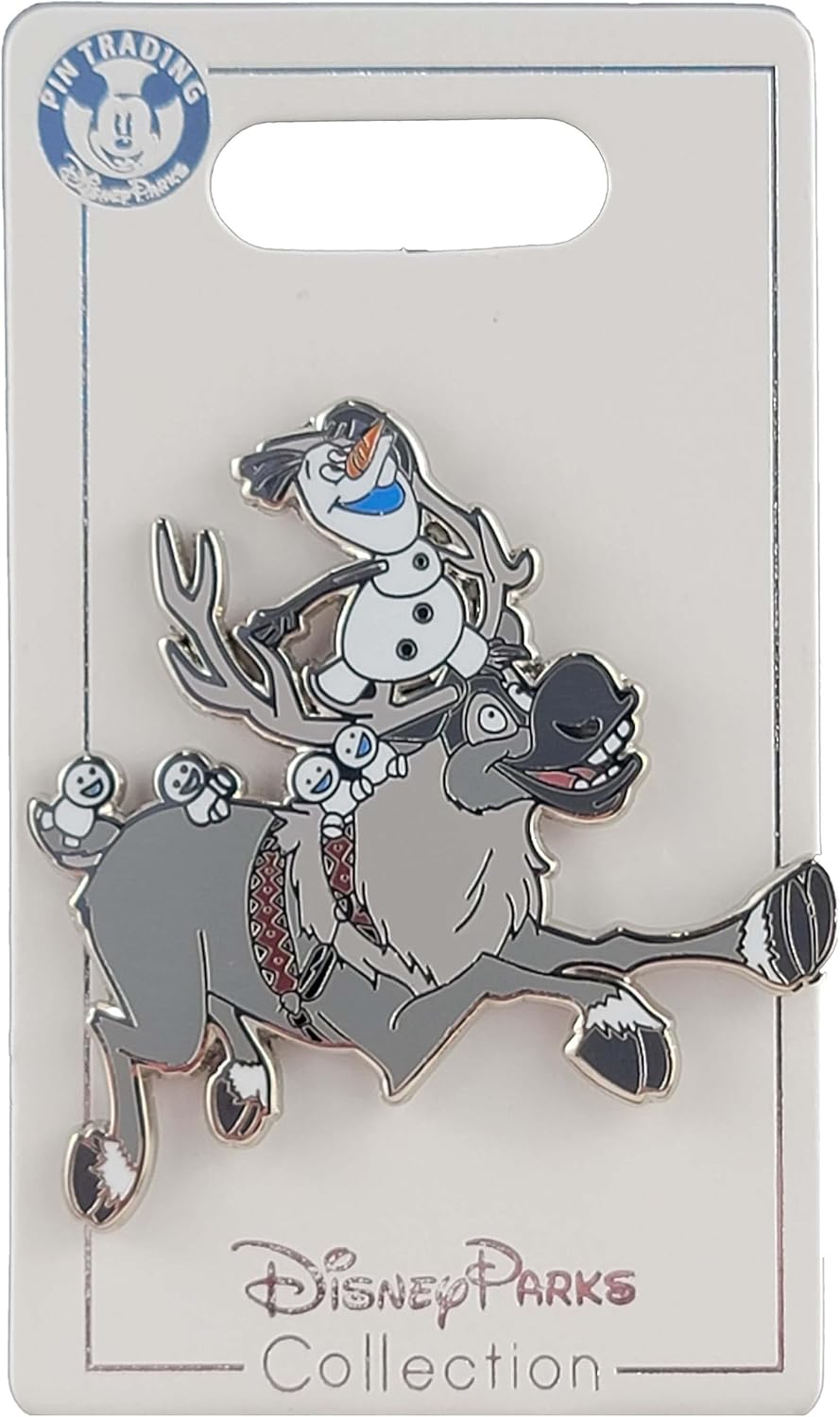 Disney Pin - Frozen - Sven with Olaf and Snowgies Thumbnail