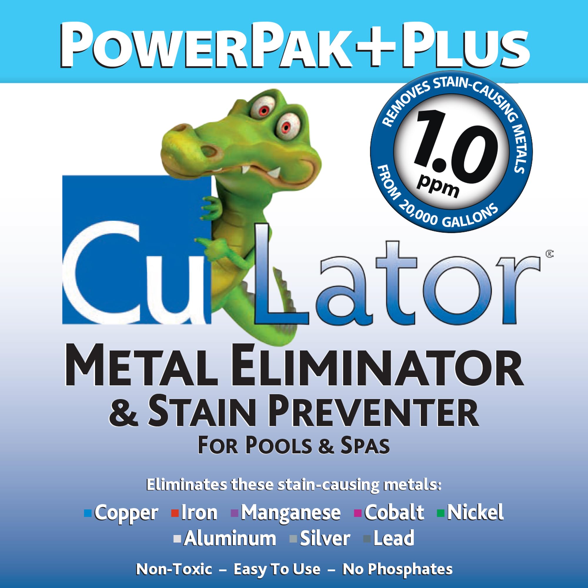CuLatorMetal Eliminator and Stain Peventer PowerPak +Plus