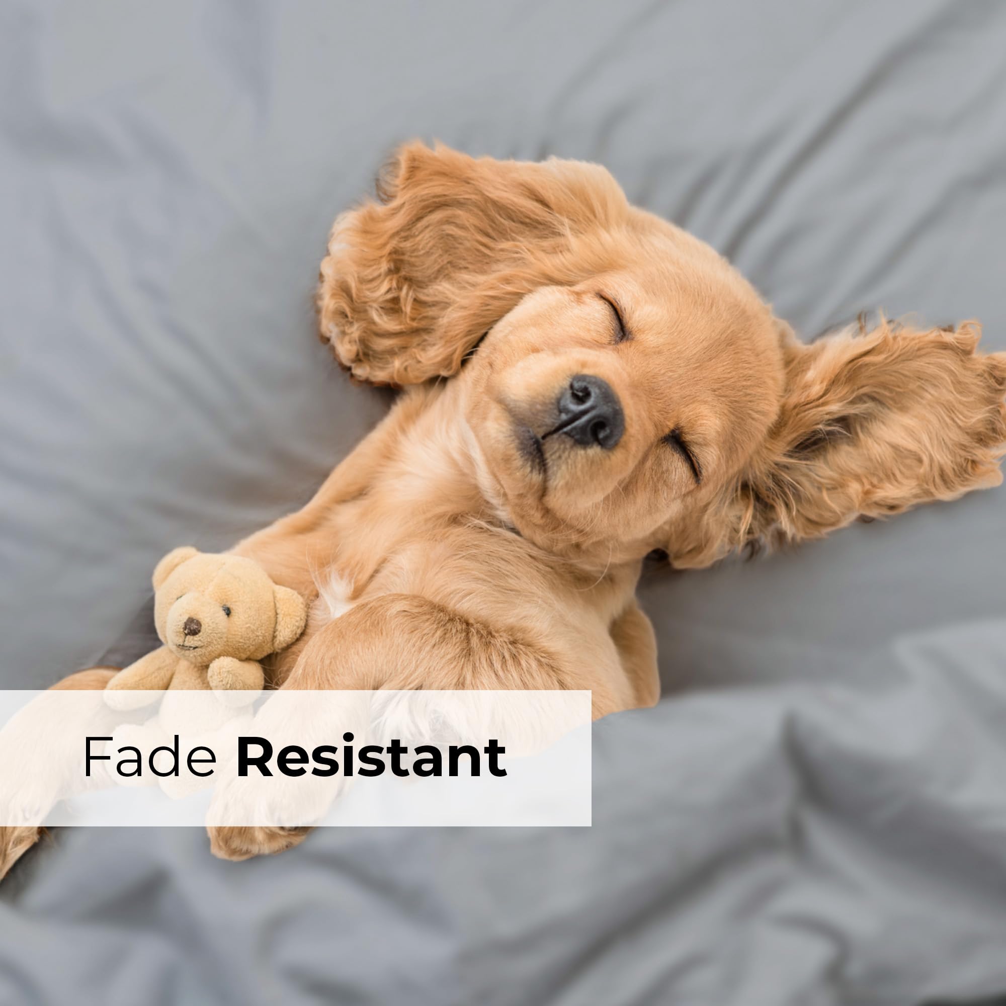 Extra Deep Split King Sheet Set - 7 Piece Breathable & Cooling Sheets - Hotel Luxury Bed Sheets Set - Easy Fit - Soft, Wrinkle Free & Comfy Sheets Set - Steel Blue Sheet Set w/Extra Deep Pockets