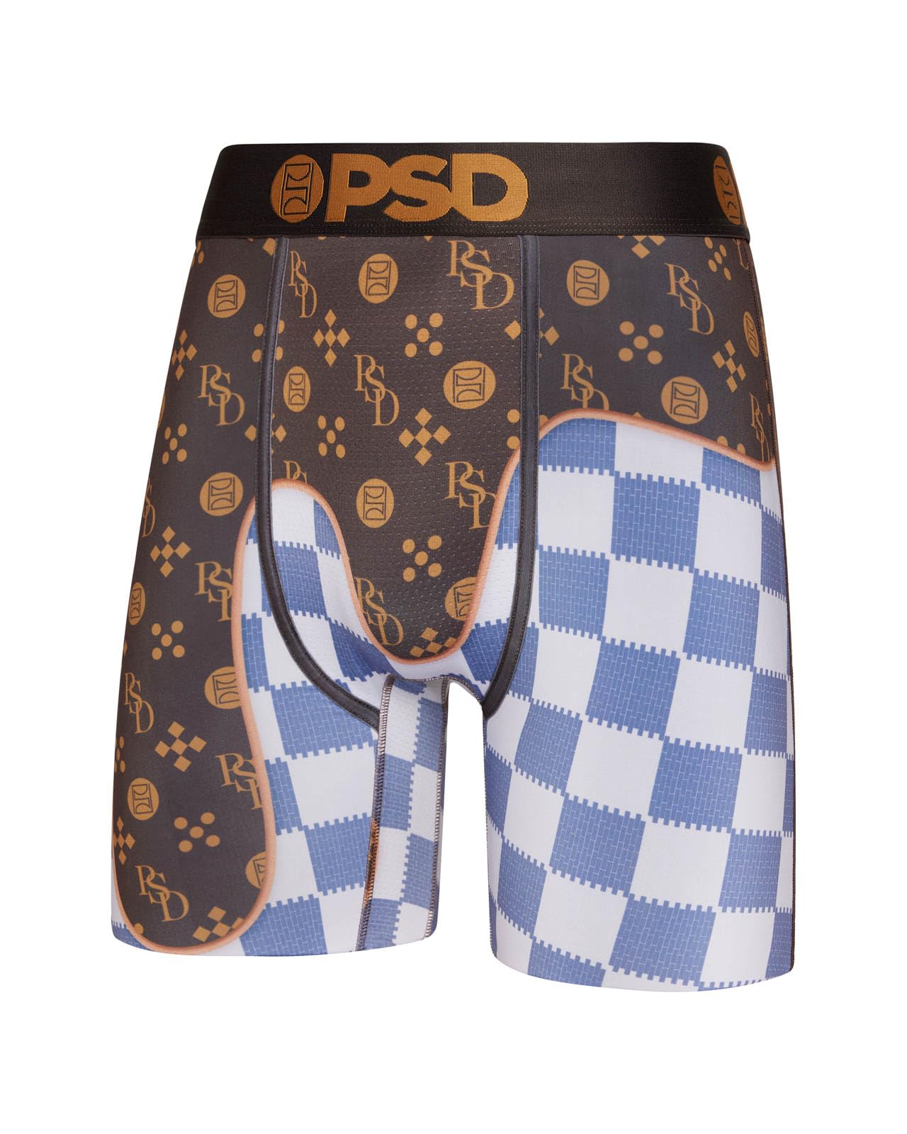 PSDMen's PSD Luxe 2Tone Boxer Briefs, Multi, M