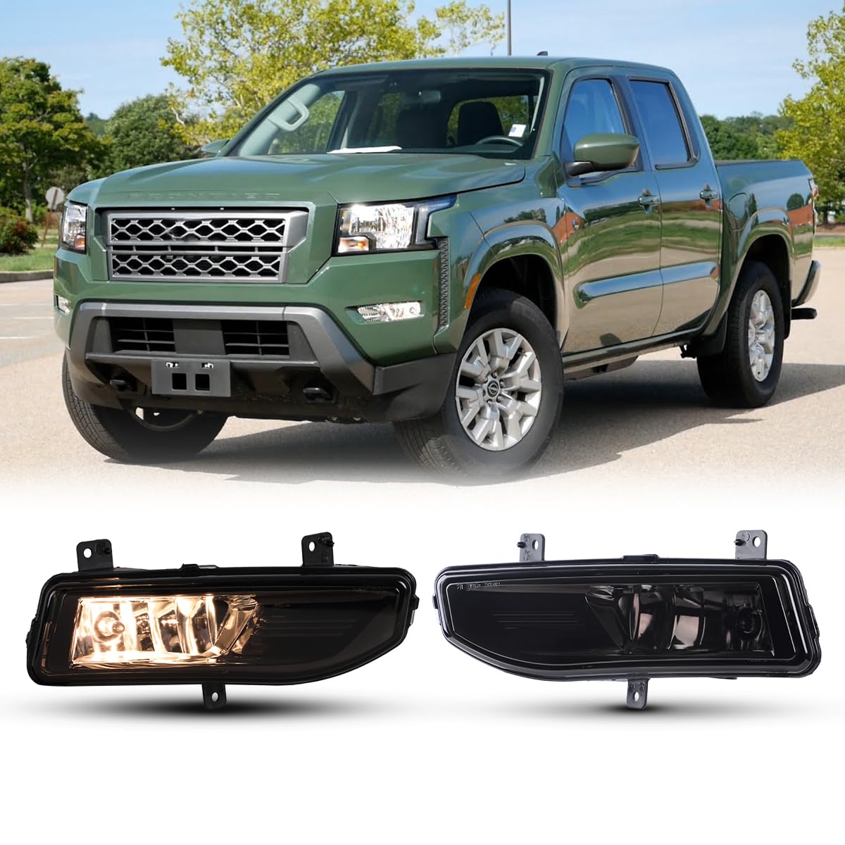 Amazon.com: Winjet Fog Lights Lamps for Nissan Frontier 2022-2025