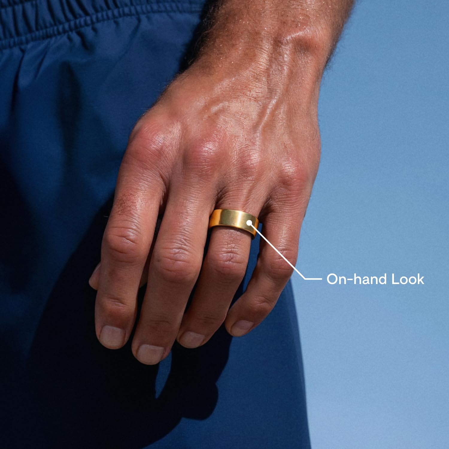 QALO QRNT Slim Smart Ring - Fitness Tracker leggero in titanio resistente all'acqua, monitoraggio avanzato per sonno, passi, HRV, salute delle donne, senza costi di abbonamento, compatibile con iOS e