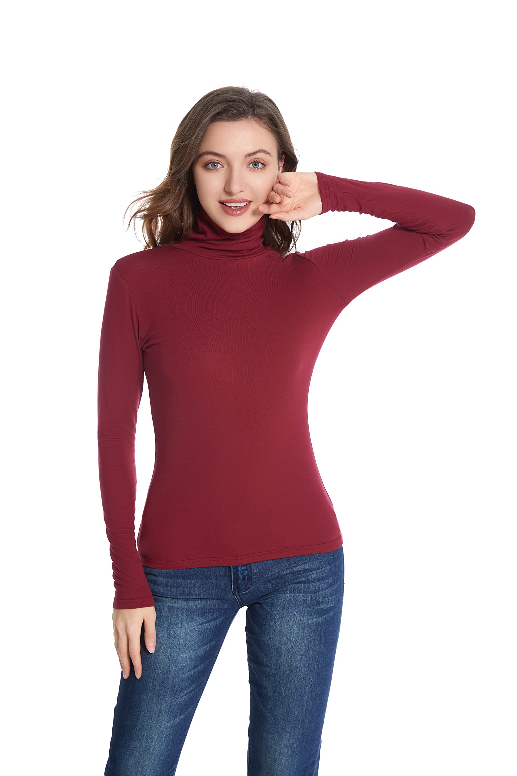 STUDIOUS - 完売　クラネ BASIC COMPACT TURTLE KNIT TOPS 71qJpR8VhWL.jpg