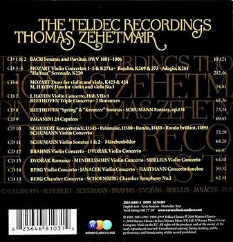 クラシック Thomas Zehetmeyer on Teldec 15CD Thomas Zehetmeyer on Teldec 15CD