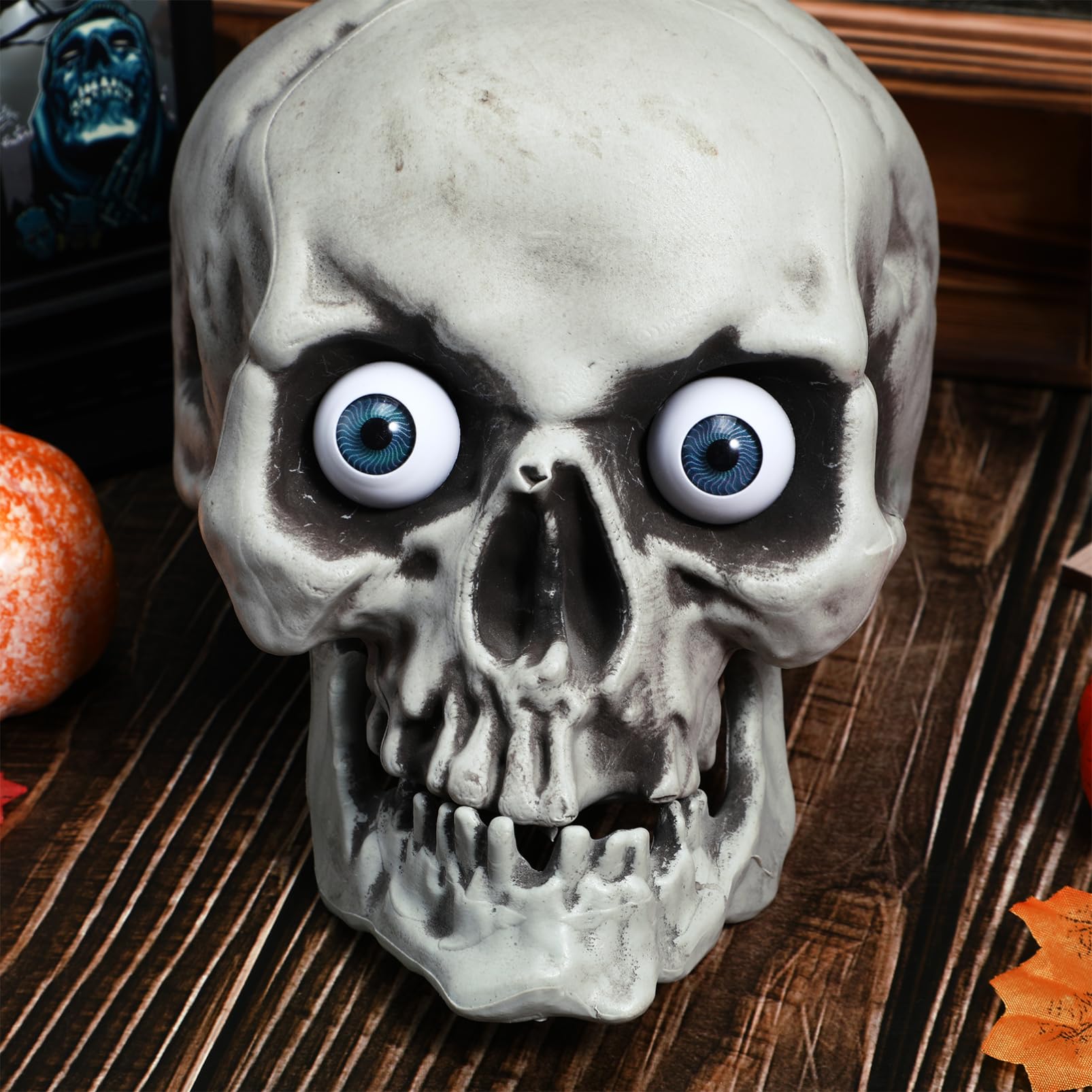 Alipis 8 Stück Halloween Augapfel Realistische Augen: 26mm Gruselige Augenaugäpfel Aus Kunststoff - Kunststoff-Augäpfel Für Halloween Party Cosplay Kostüme Dekorationen