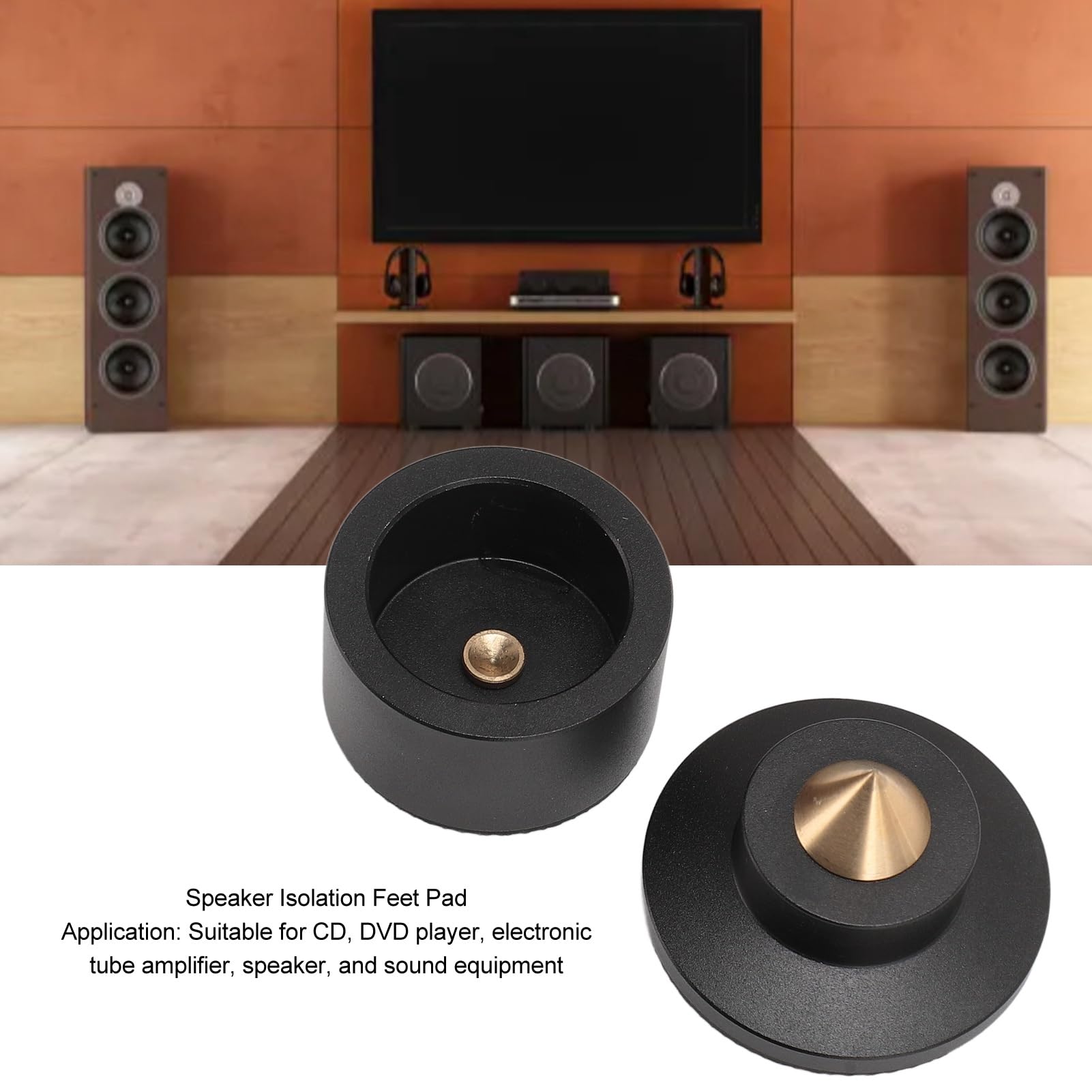 4 Piedini Per Supporto Isolante Per Altoparlanti, Cuscinetti - Foto 11