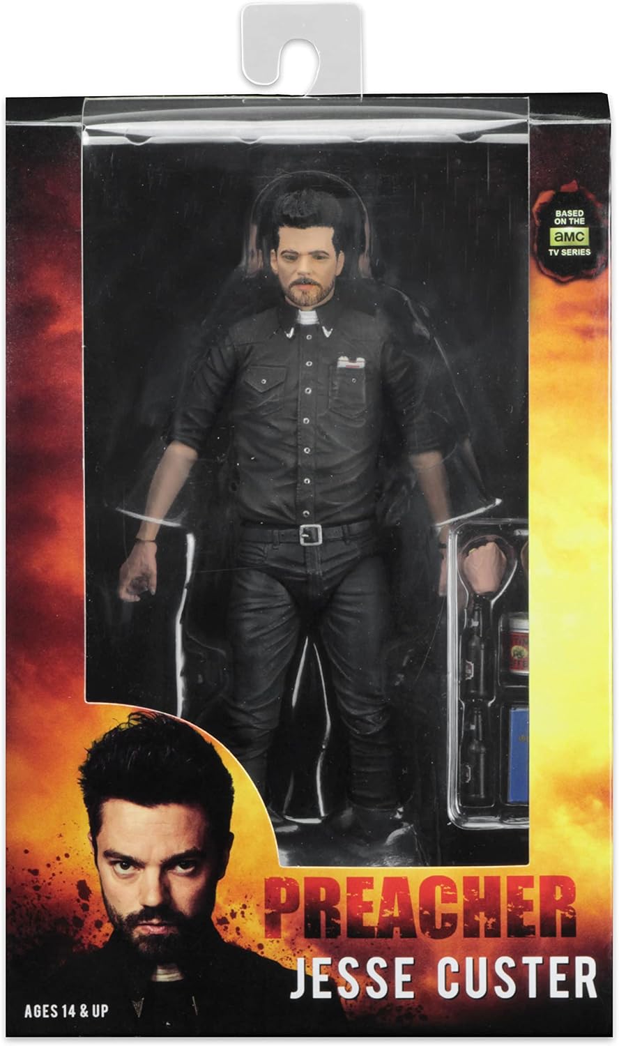 NECA Preacher Scale Action Figure Series 1 Jesse Custer, 7"