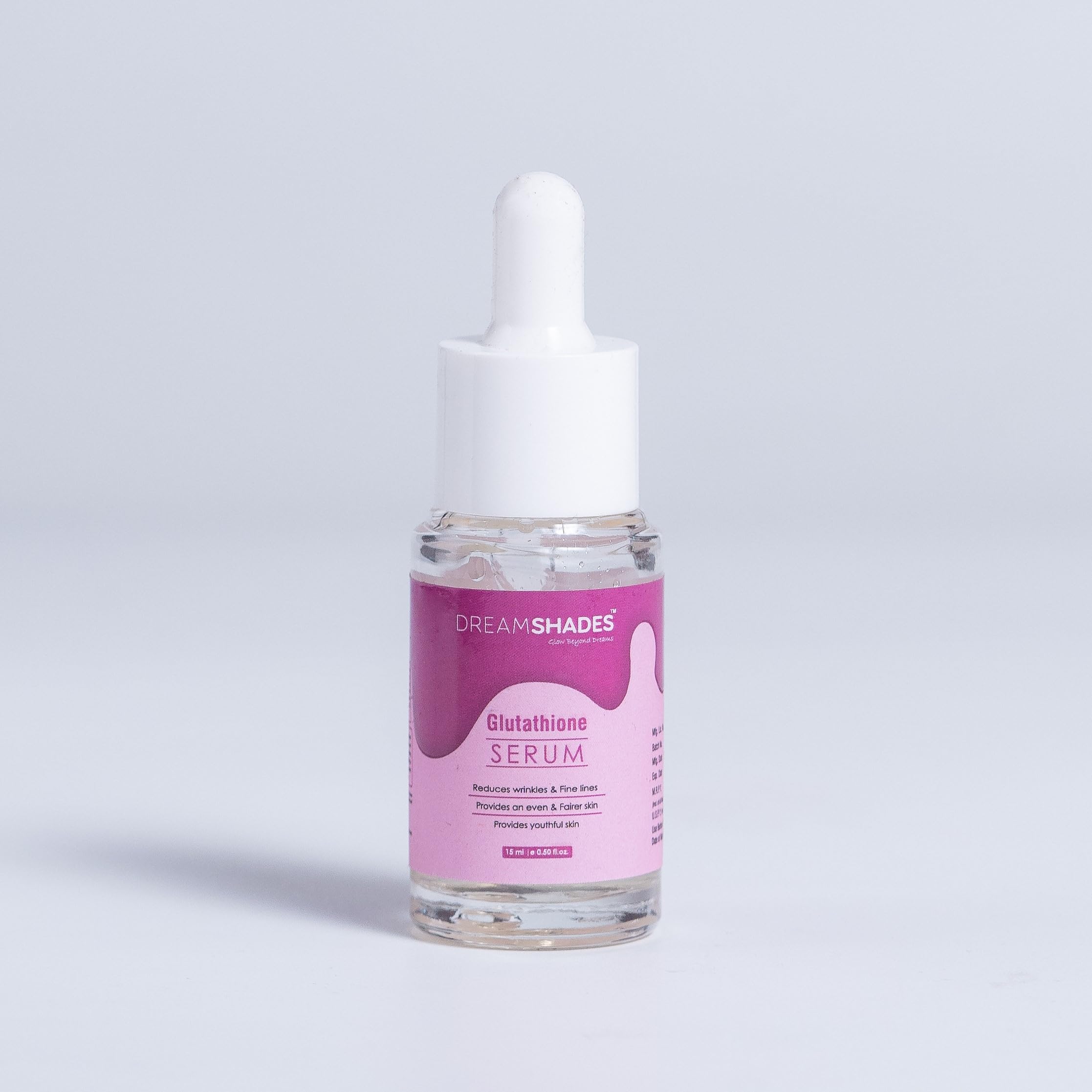 glutathione dream complexion Shades Anti-Ageing Serum, 15ml, Reduces Wrinkles, Fades Fine Lines, Boosts Collagen Production, Purifies Skin Beauty Adequan Equine Injectable