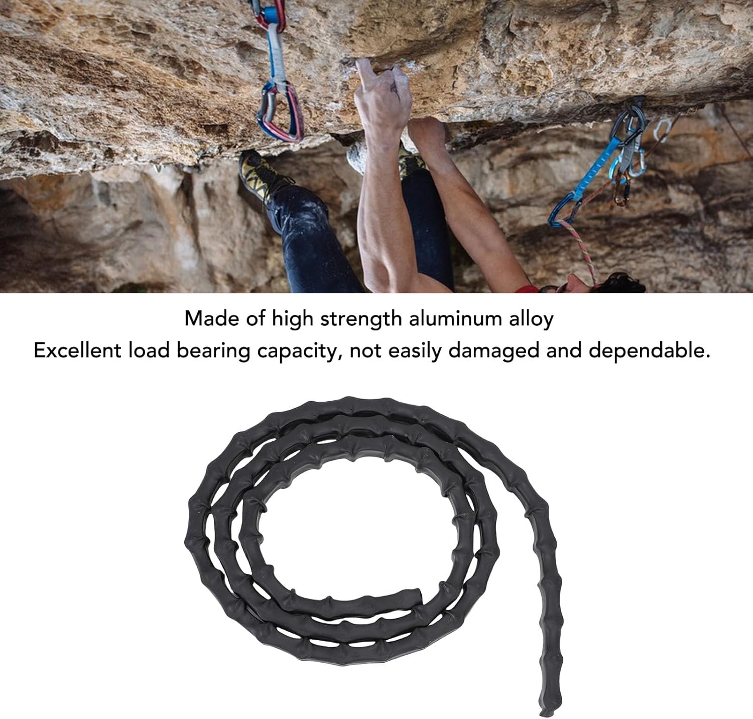 TOPINCN Climbing Accessories Aluminum Alloy Climbing Stand Chain and Cover Replacement for Climber Stands Suitable for Various Needs, ensuring Safety and Reliability