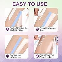 Vista 6 de 30 cintas de elevación de piernas reafirmante instantánea, cinta invisible de levantamiento de muslos, cintas desechables para levantamiento