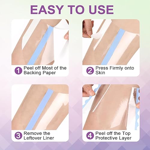 Miniatura 6 de 30 cintas de elevación de piernas reafirmante instantánea, cinta invisible de levantamiento de muslos, cintas desechables para levantamiento de