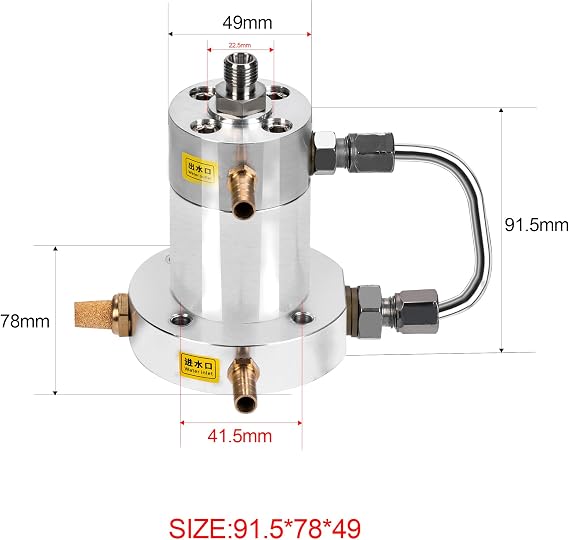 TUXING 4500PSI PCP Air Compressor TXED Series, High-pressure Cylinder Head for TUXING BRAND TXED Model of Pcp Air Compressor