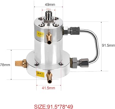 TUXING 4500PSI PCP Air Compressor TXED Series, High-pressure Cylinder Head for TUXING BRAND TXED Model of Pcp Air Compressor