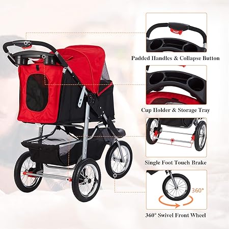 jeep pet stroller
