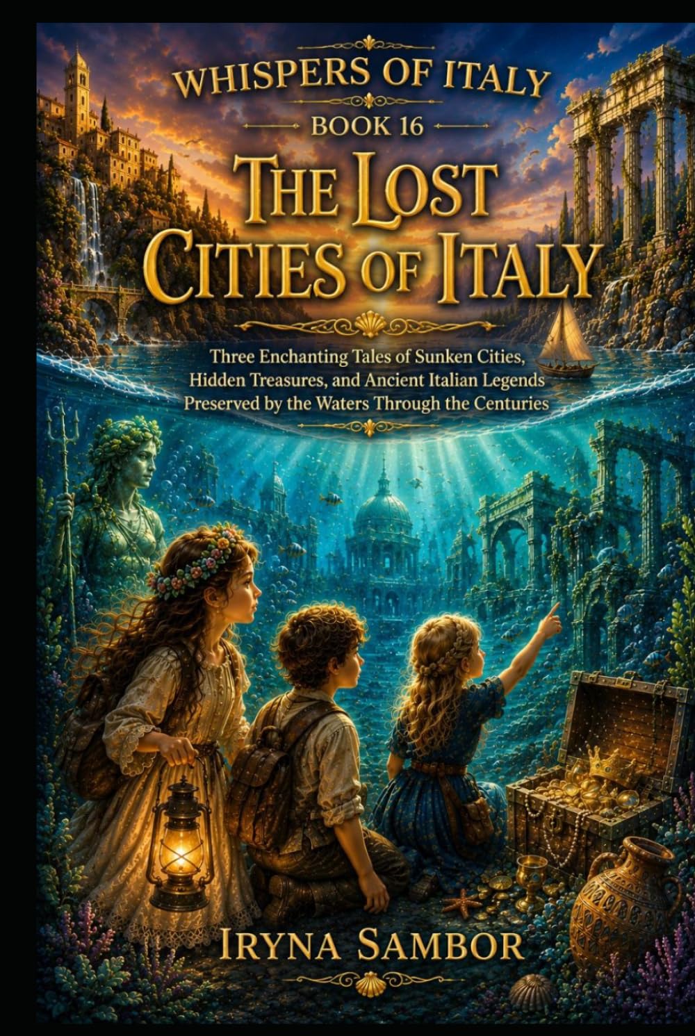 Whispers of Italy. Book 16 The Lost Cities of Italy: Three Enchanting Tales of Sunken Cities, Hidden Treasures, and Ancient Italian Legends Preserved by the Waters Through the Centuries