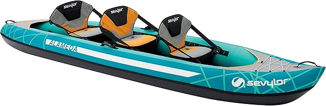 Sevylor Alameda Inflatable Canoe Kayak, Blue, One Size