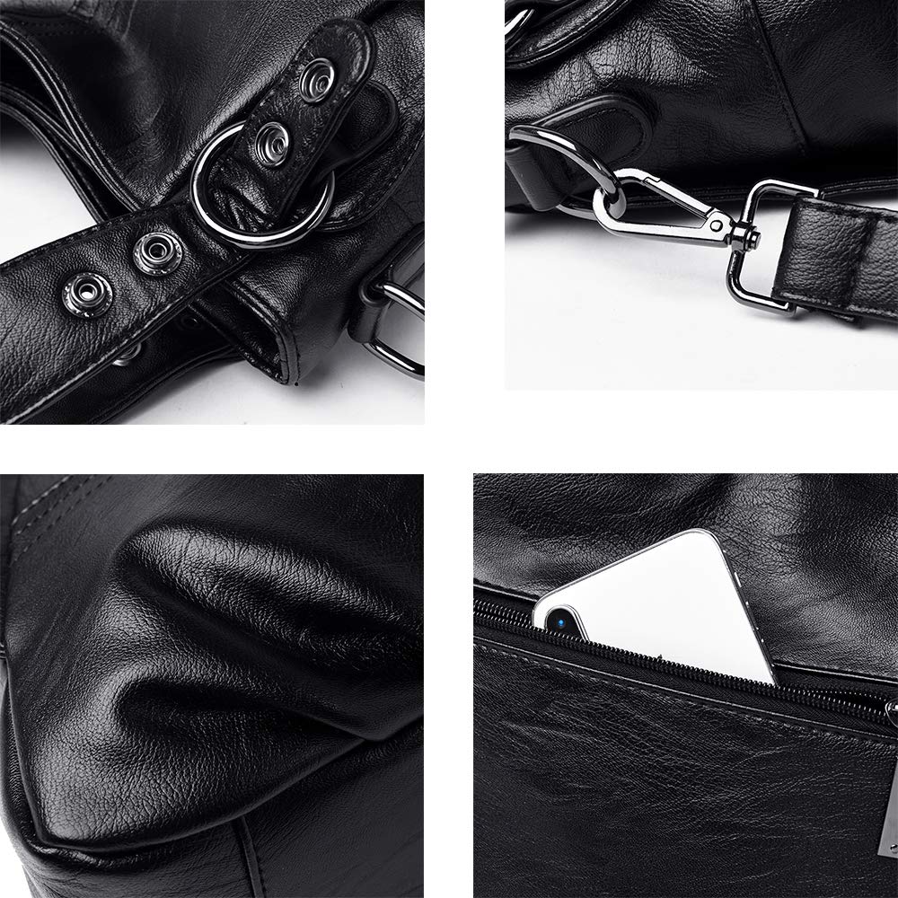 Damskie skórzane torebki z górnym uchwytem, torba typu satchel crossbody na ramię, designerskie torby tote, idealne prezenty na Boże Narodzenie, Small