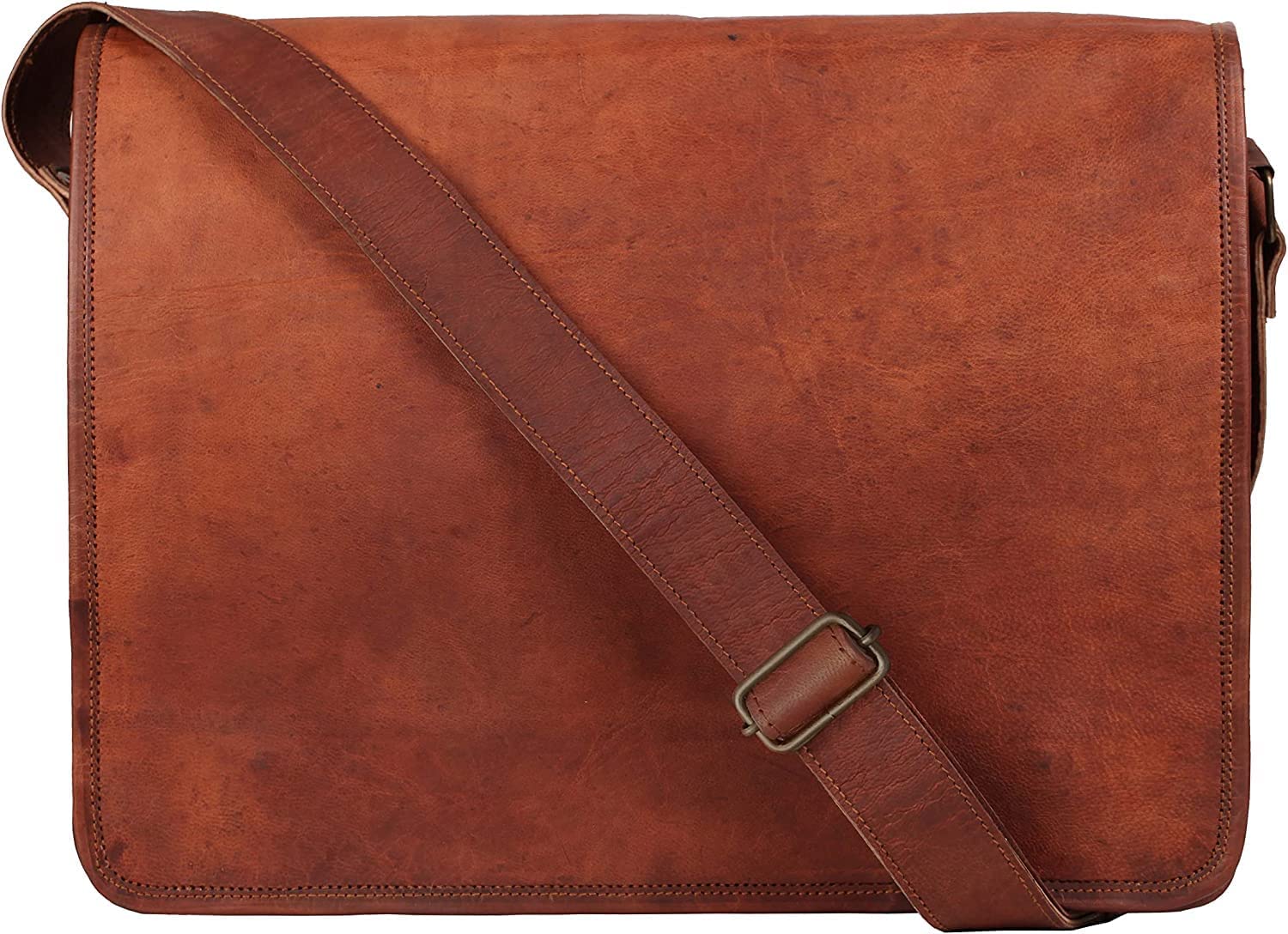 Leather Sling Bag for Men & Women - Crossbody Shoulder Bag for Travel, Office, Casual Use | Stylish & Durable-image-10