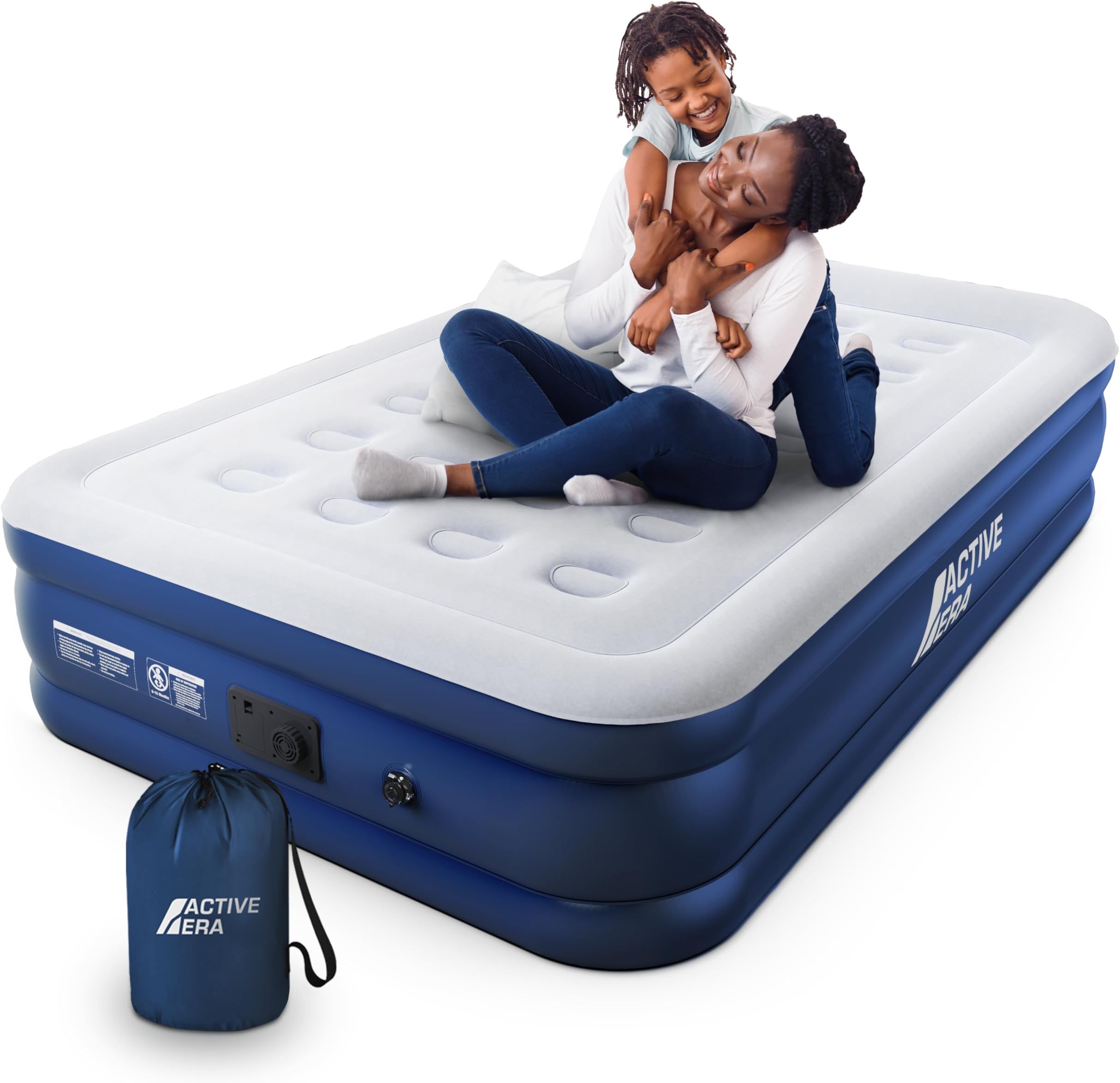 Intex TWIN ULTRA PLUSH AIRBED WITH FIBERTECH BIP Amazon.co.uk Home