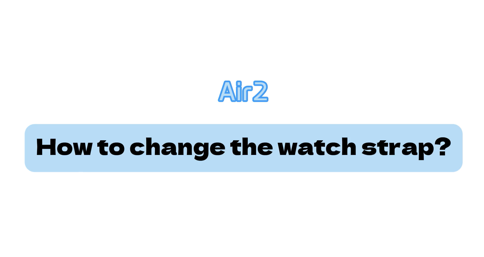 Watch How to change watch band on Amazon Live