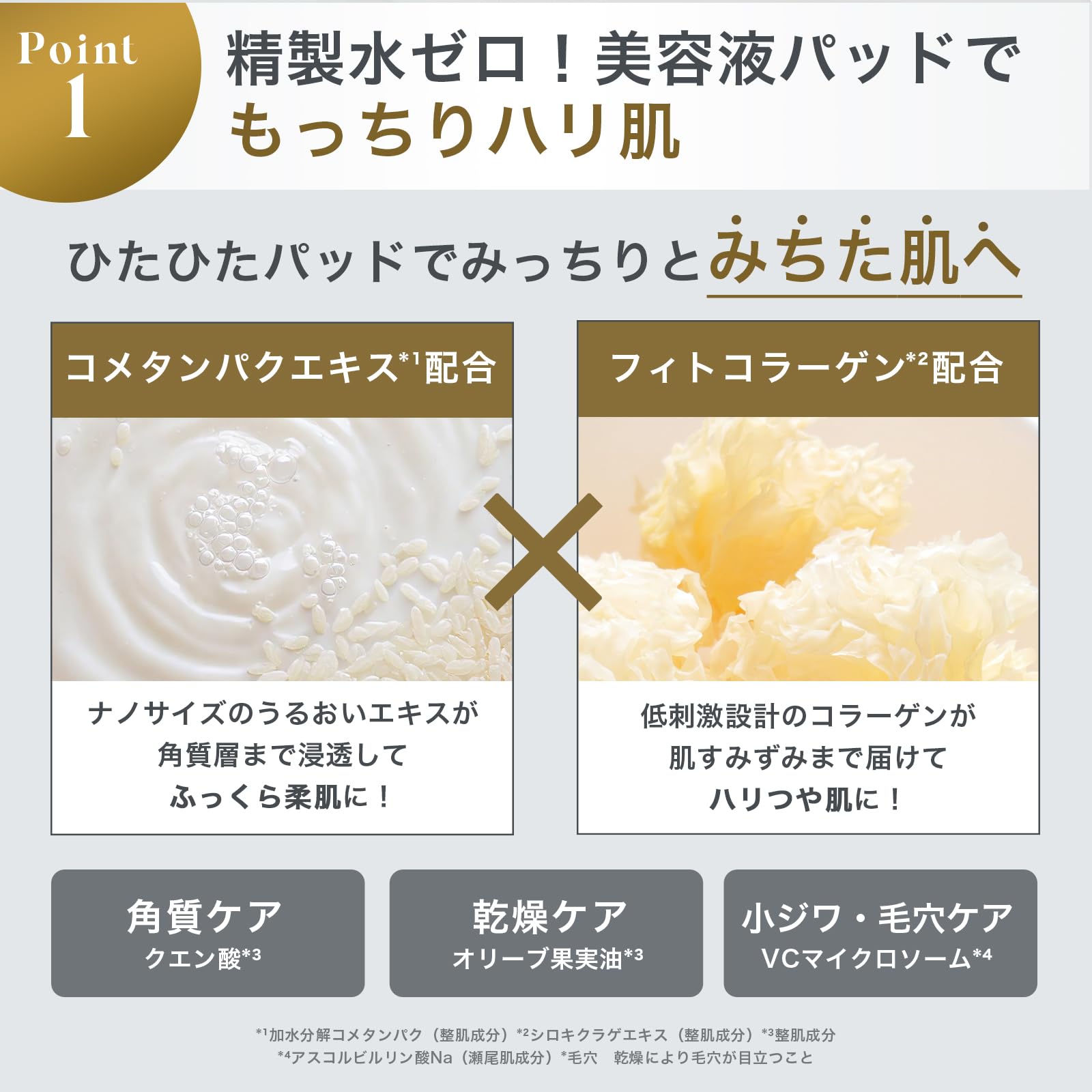 Amazon.co.jp: 【ハリケア×角質ケア美容液パッド】favs フィト