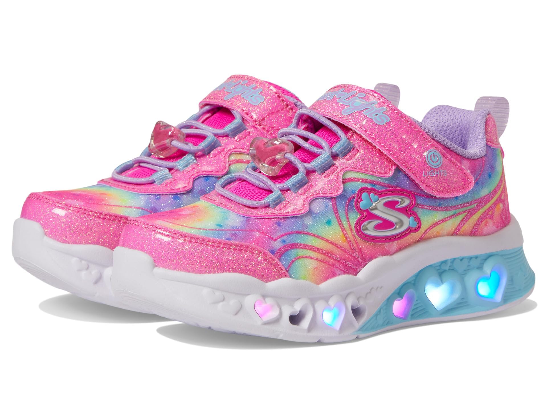 Skechers Flutter Heart Lights Groovy Swirl Scarpe sportiveBambine e Ragazze