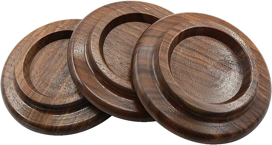 Piano Caster Cups Grand Piano Caster Cups Wood coasters