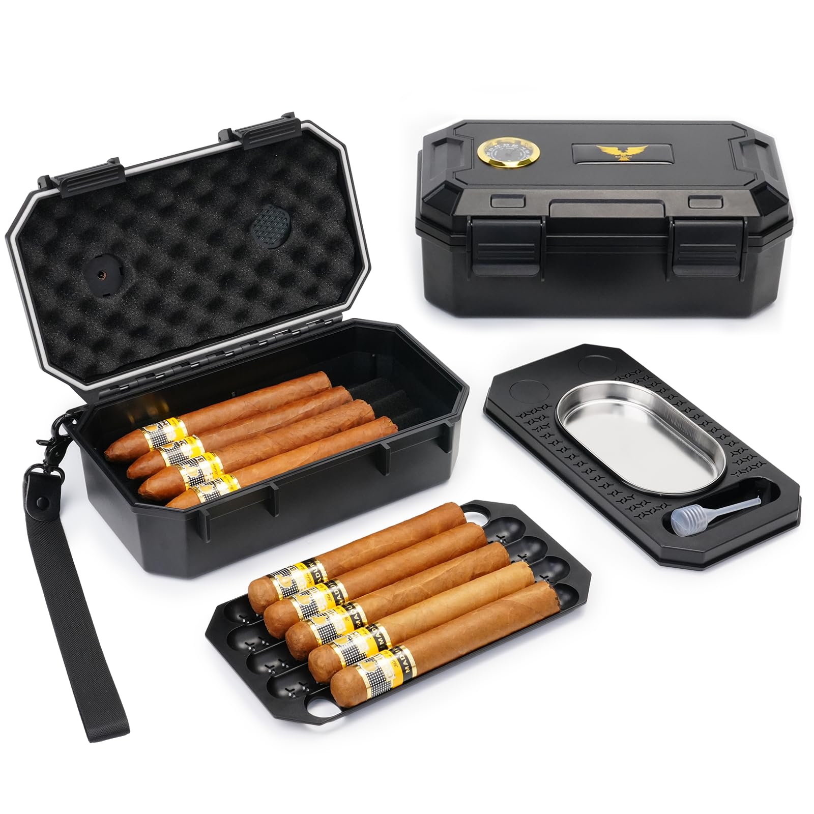 Bald Eagle Travel Cigar Case - tobacco related products | Mubboo