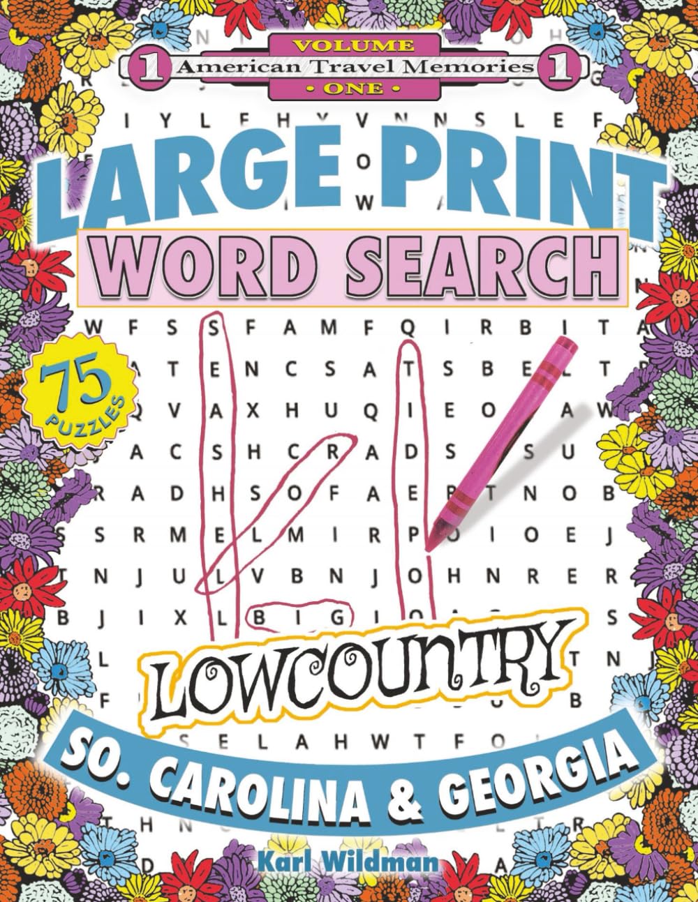 Lowcountry Large Print Word Search: So. Carolina & Georgia