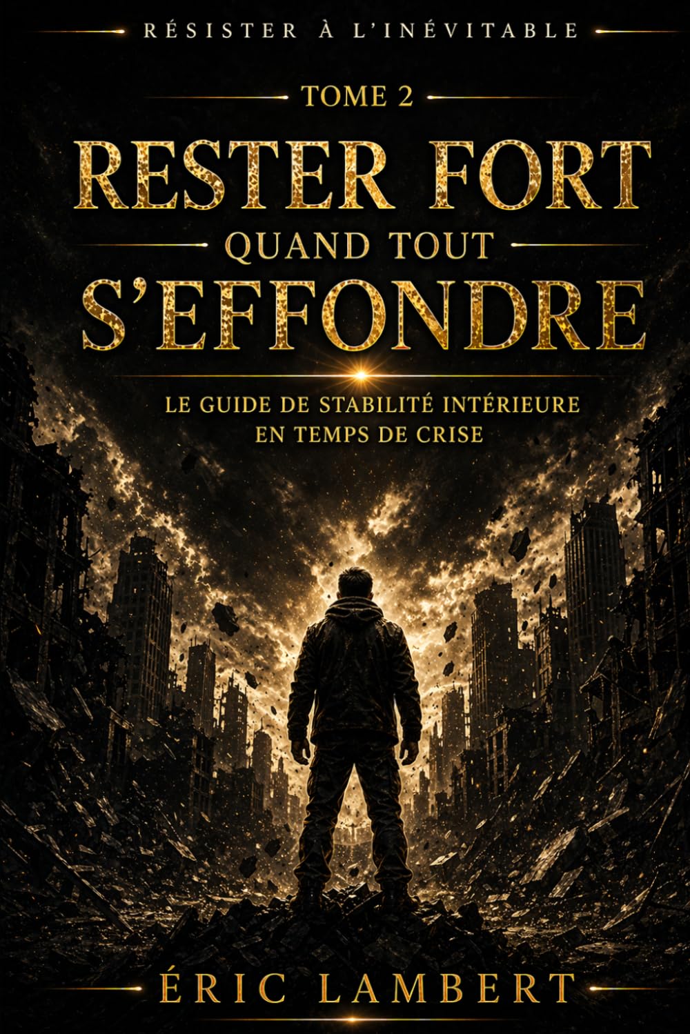 Résister à l'Inévitable - Le Manuel Spirituel de Résilience Totale - Tome 2 - Rester Fort Quand Tout S'effondre: Le guide de stabilité intérieure en temps de crise
