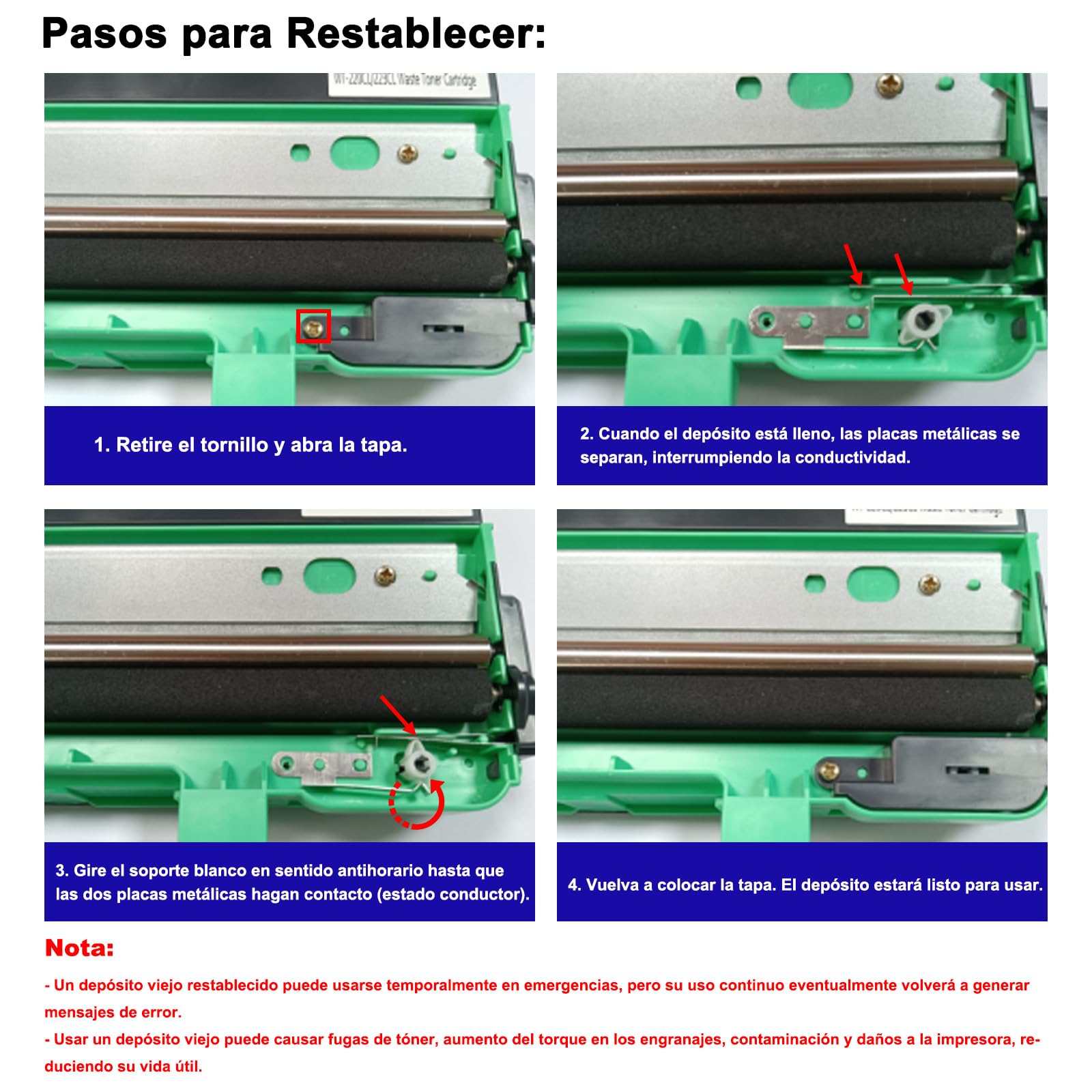 TOPRINT Resttonerbox WT220 WT223 WT-220CL WT-223CL WT220CL WT223CL Tonerabfallbehälter Kompatible für HL-3140CW 3170CDW L3210CW L3230CDW L3270CDW L3290CDW MFC-L3710CW L3770CDW 9130CW 9330CDW