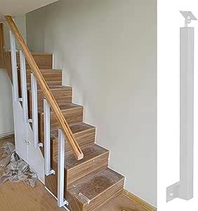 Side Mounted Stairs Railing Post - Metal Stairs Handrail, 270 ...