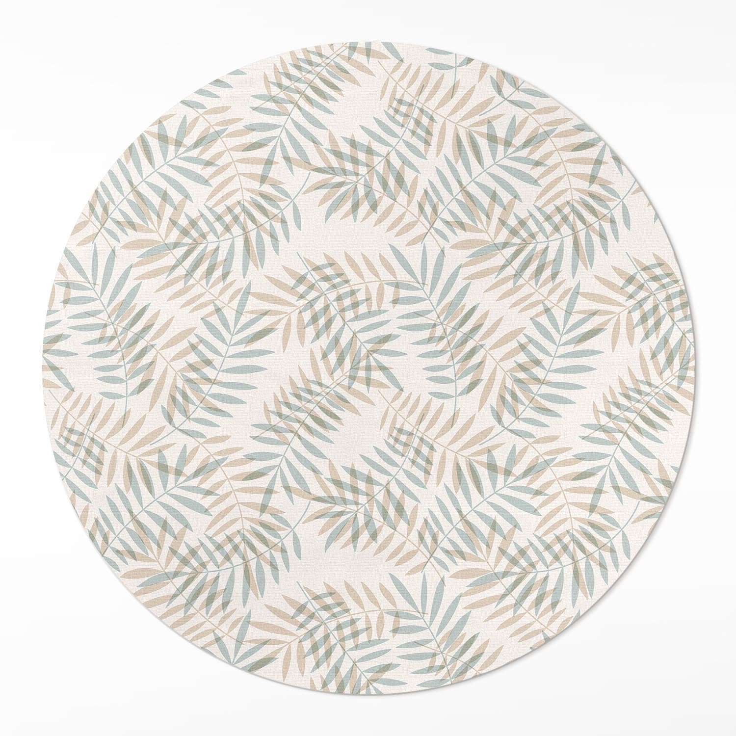Tapis vinyle maison deco rond PVC imperméable pour intérieur moderne