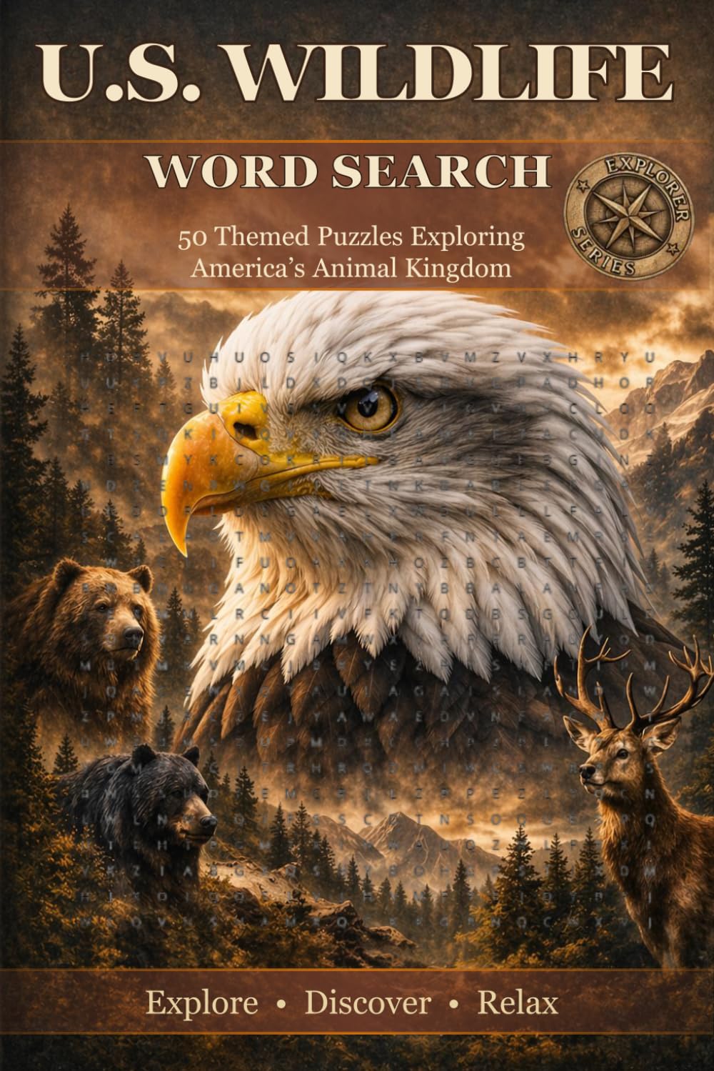 U.S. Wildlife: 50 Themed Puzzles Exploring America's Animal Kingdom (Explorer Series)