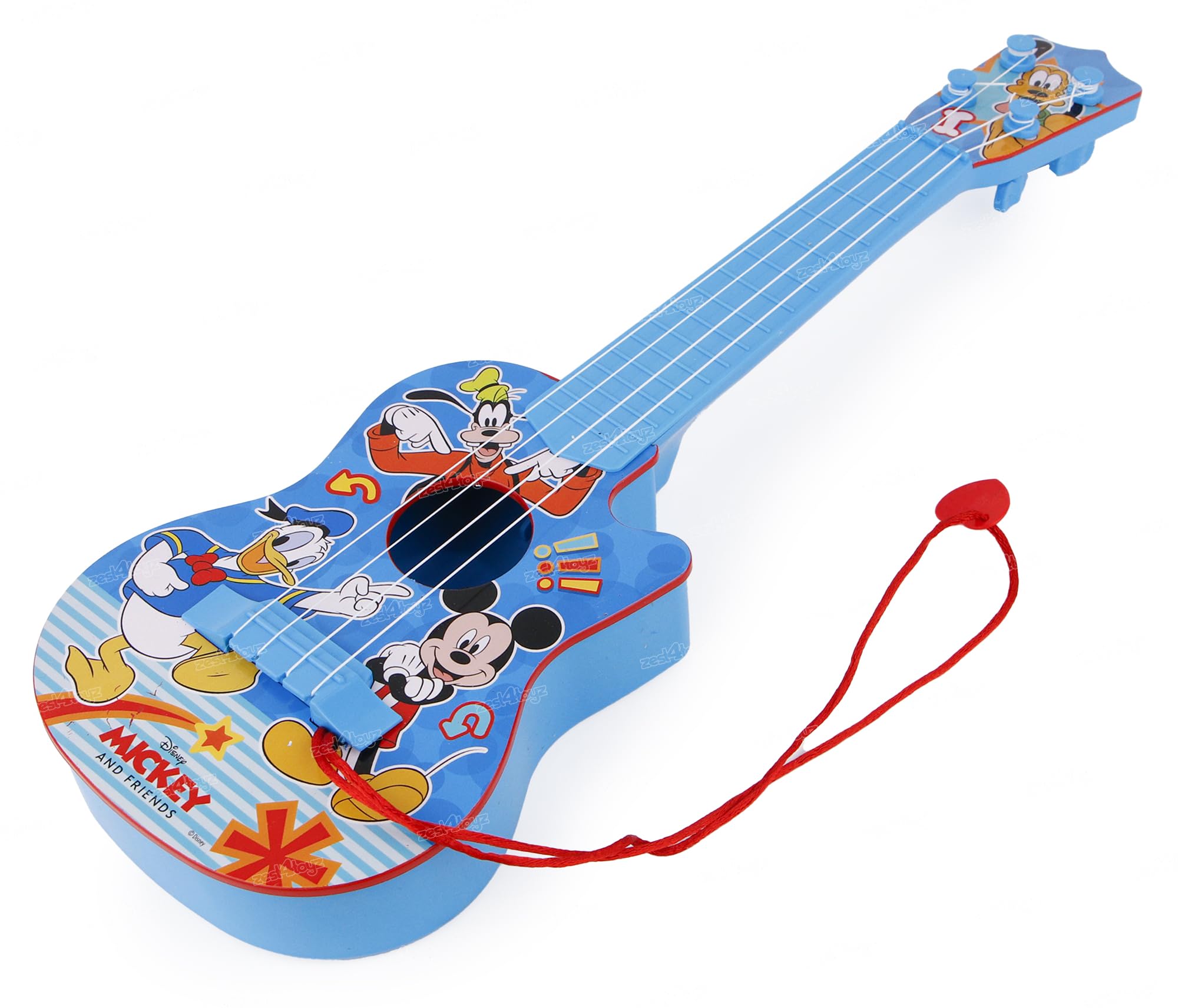 Zest 4 Toyz Musical Guitar Mickey with Strings for Kids Boys Girls Age 3+ Blue Color (B0D62QWH73) Amazon Price History, Amazon Price Tracker
