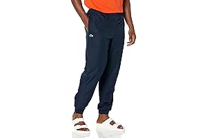 Lacoste Men's Relaxed Fit with Adjustable Sweatpant Tracksuit
