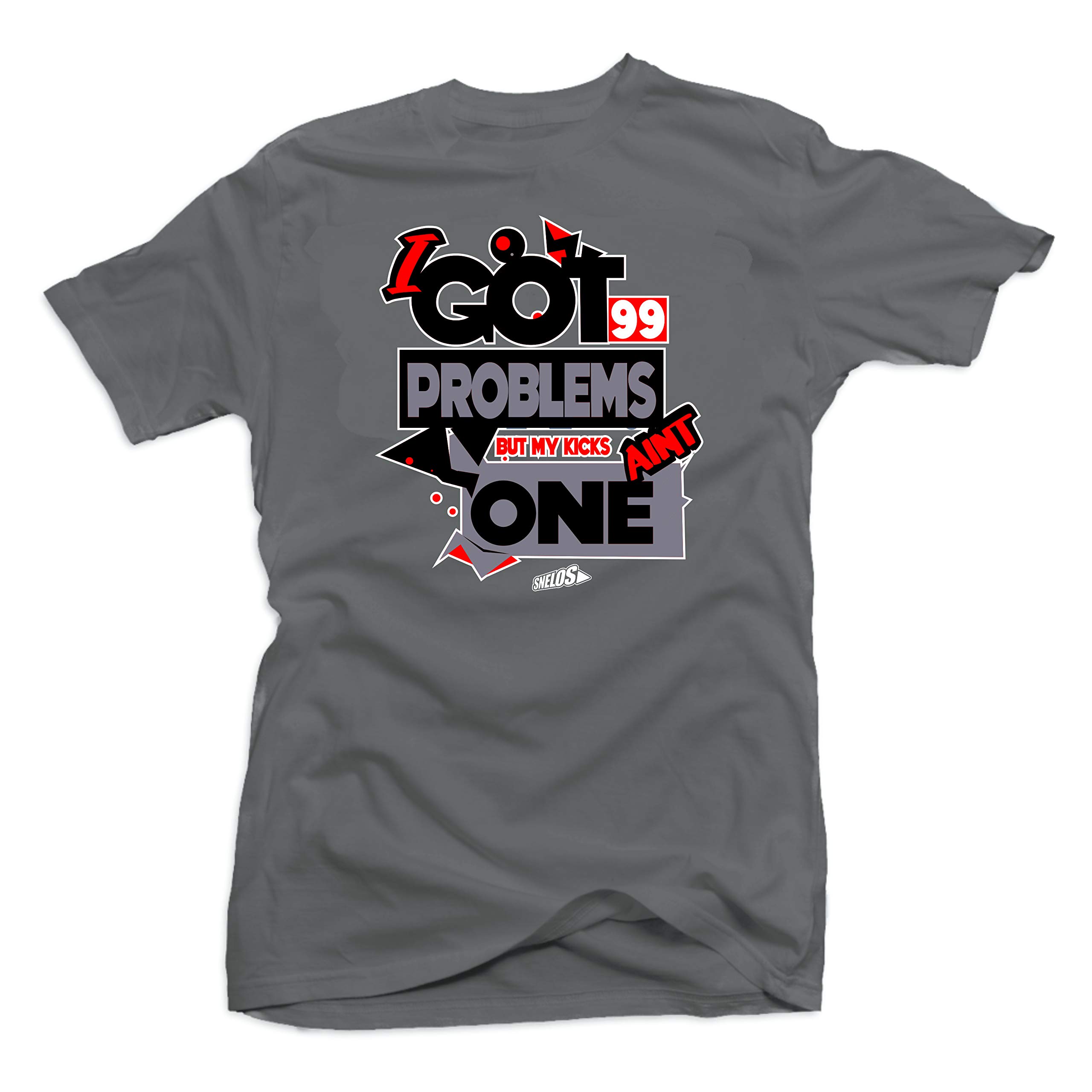 SNELOSShirt to Match Jordan 4 Bred Match Sneaker Tee