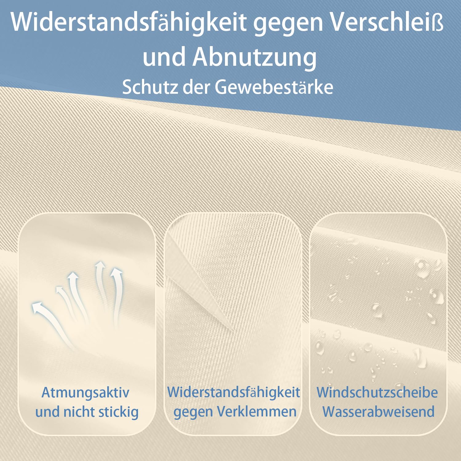 Angel Living Paravent 1 Teilig,Trennwand Raumteiler Paravent Raumteiler Innen Sichtschutz Wandschirm für Büros Balkon Schlafzimmer Außengarten (Beige, 162x180cm)