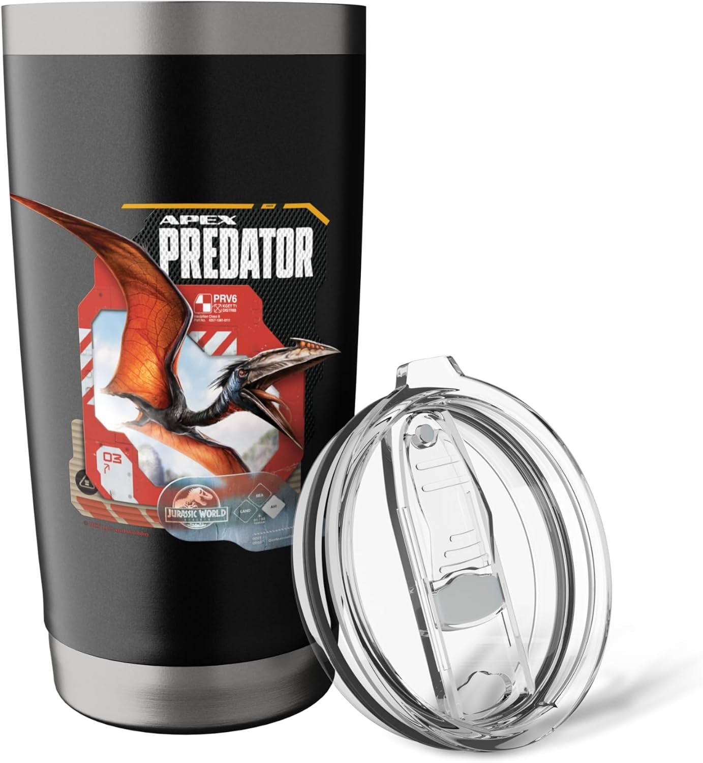 Jurassic World Rebirth Quetzalcoatlus Apex Predator Stainless Steel Insulated Tumbler