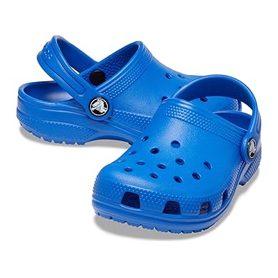 Crocs Kids Classic Clogs (Toddler) Kids Shoes Blue Bolt